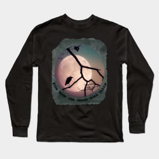 For now the Moon will Sleep Long Sleeve T-Shirt